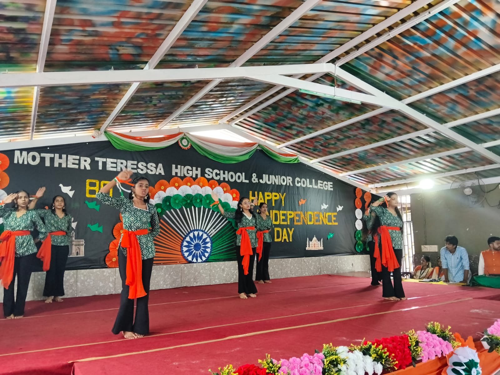College Patriotic Event